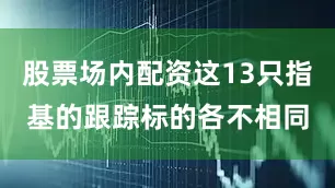 股票场内配资这13只指基的跟踪标的各不相同
